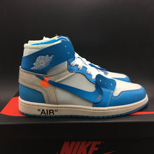 Load image into Gallery viewer, Off White X A Jordan 1 UNC