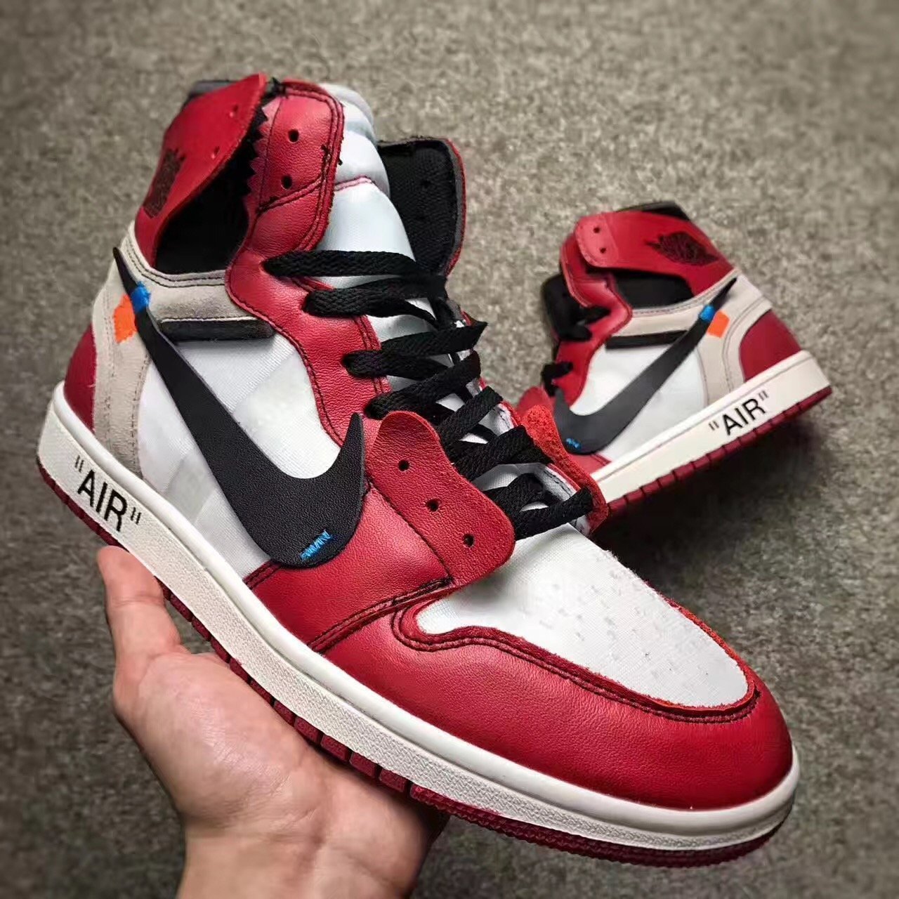 Jordan retro off white chicago Clearance